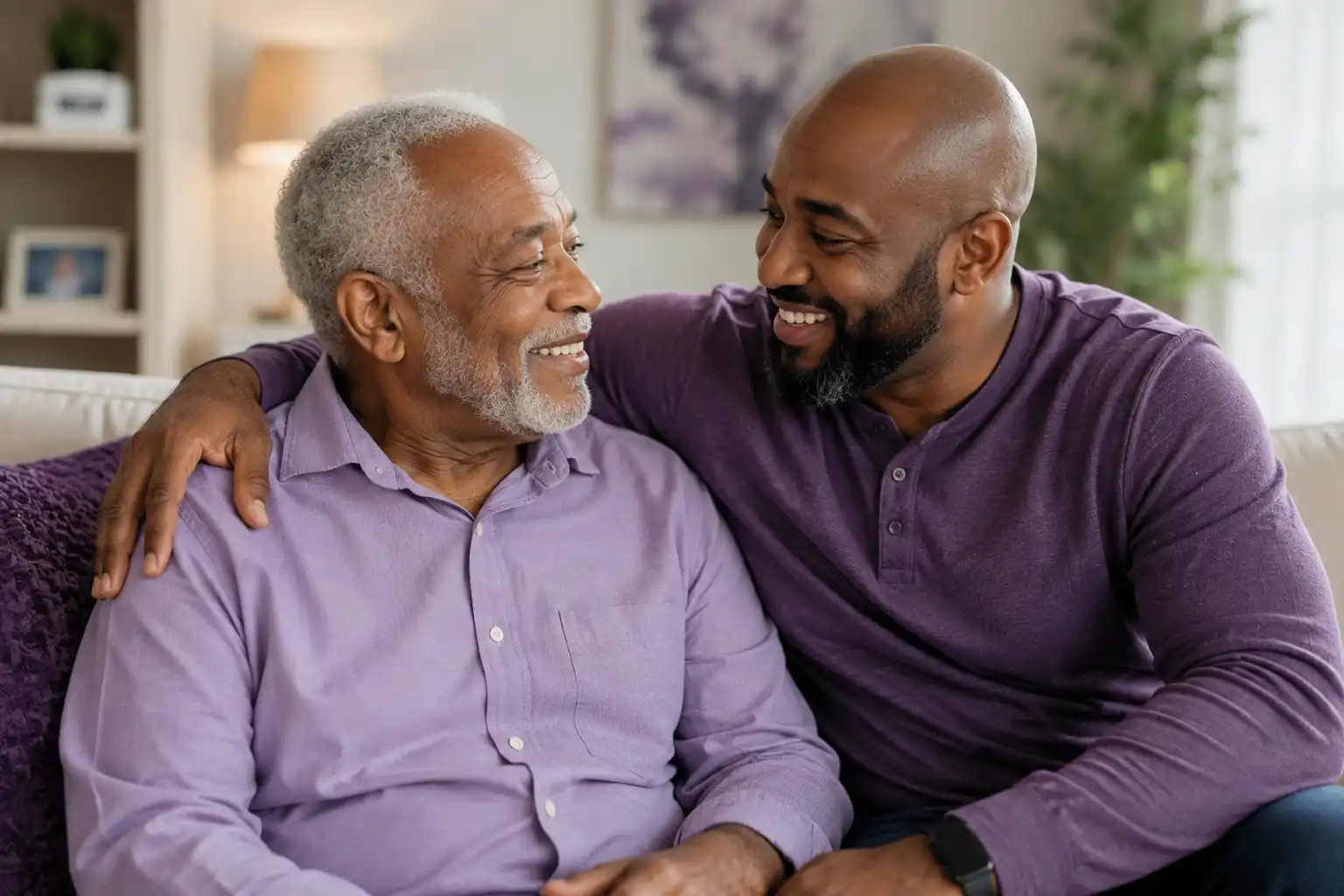 Family caregiver supporting a loved one at home