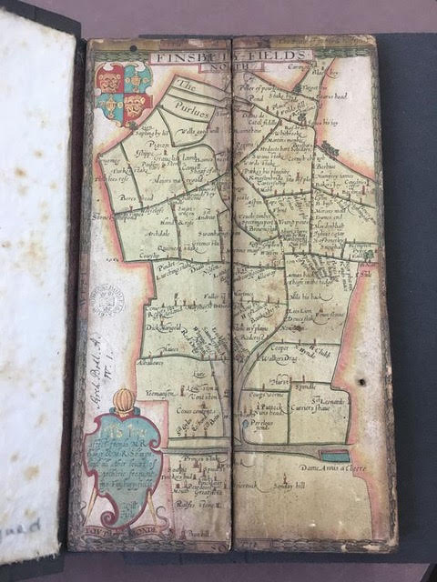 William Hole’s Archery Mark Map 1594