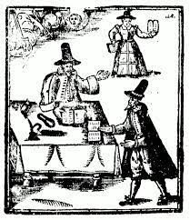 The Levellers with printed pamphlets c 1647