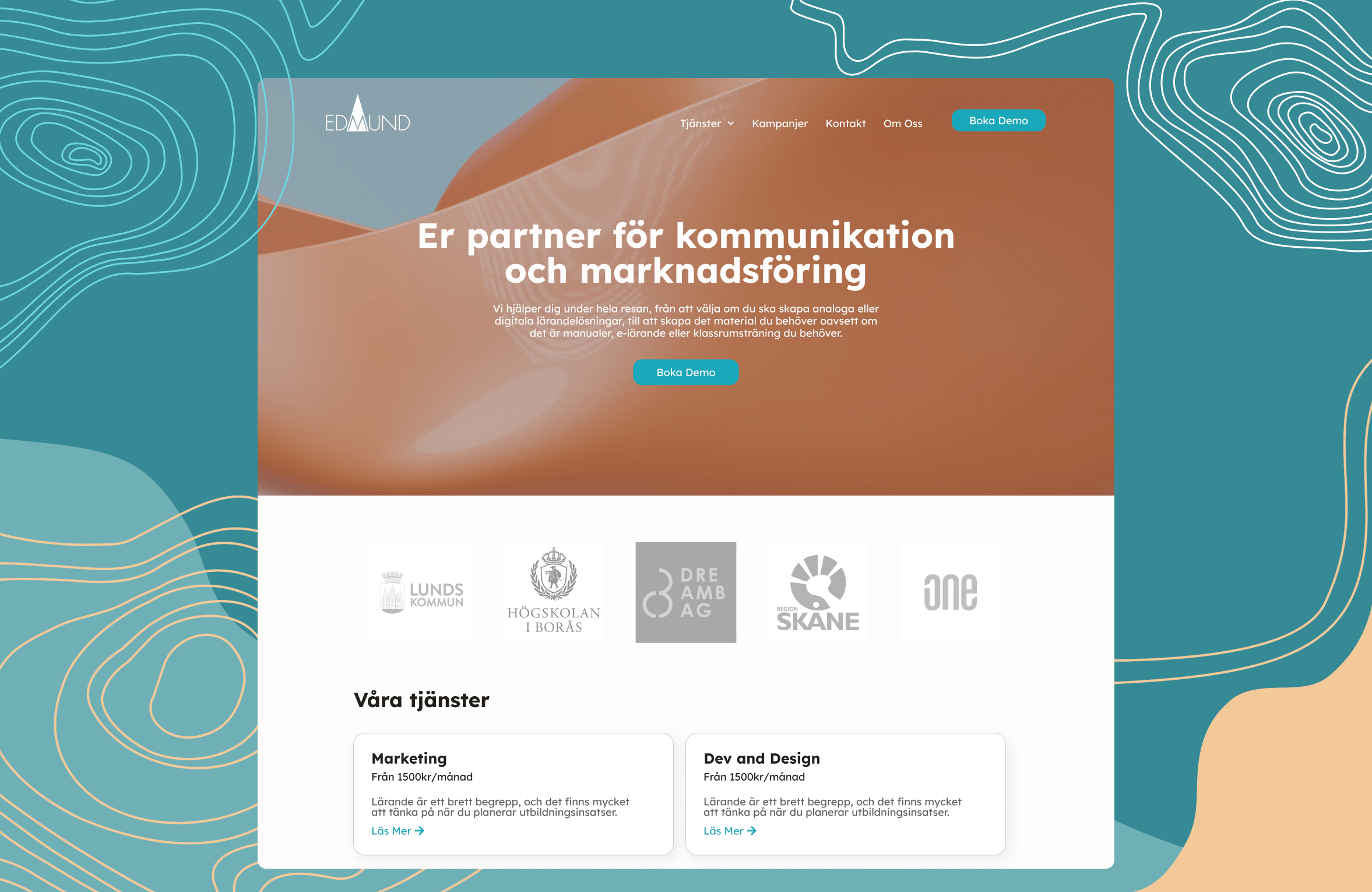 Landing page