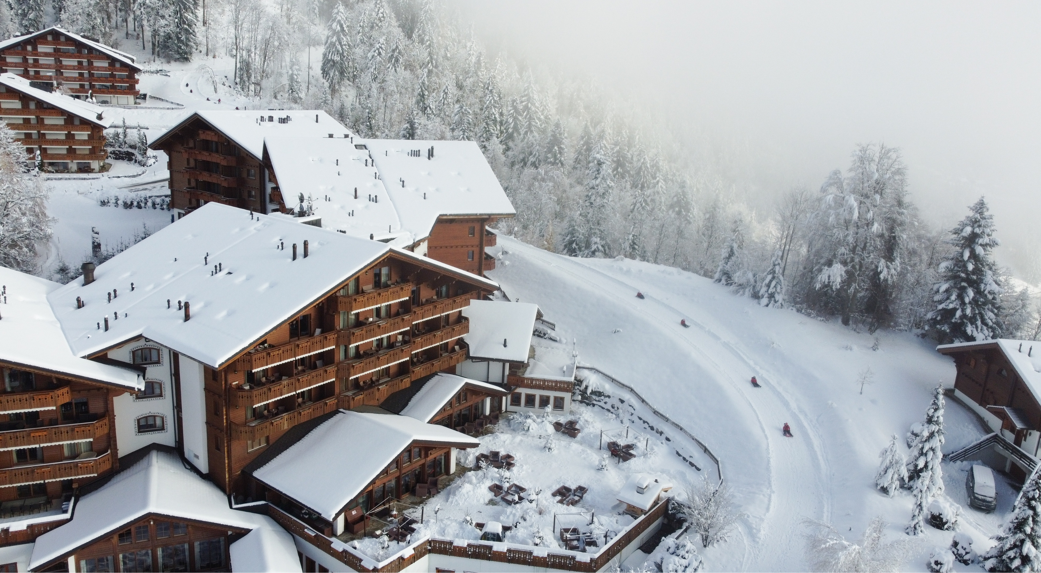 A romantic break at Chalet Royalp in the Swiss Alps.