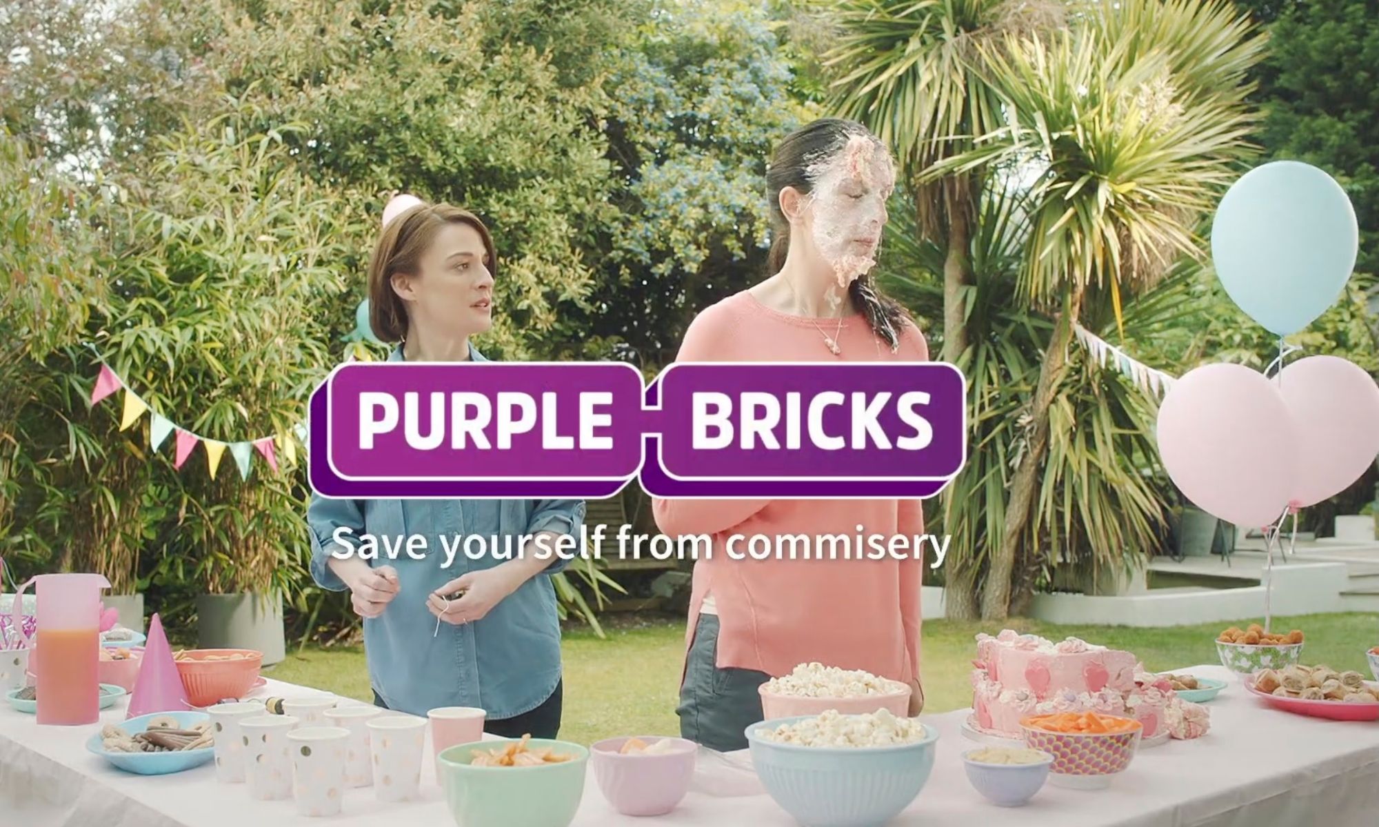 One of Purplebricks' 'commisery' adverts from a few years ago. The message was that paying commission when your home actually sells is the silly way to do it. Instead, you should just give Purple Bricks your cash up-front.