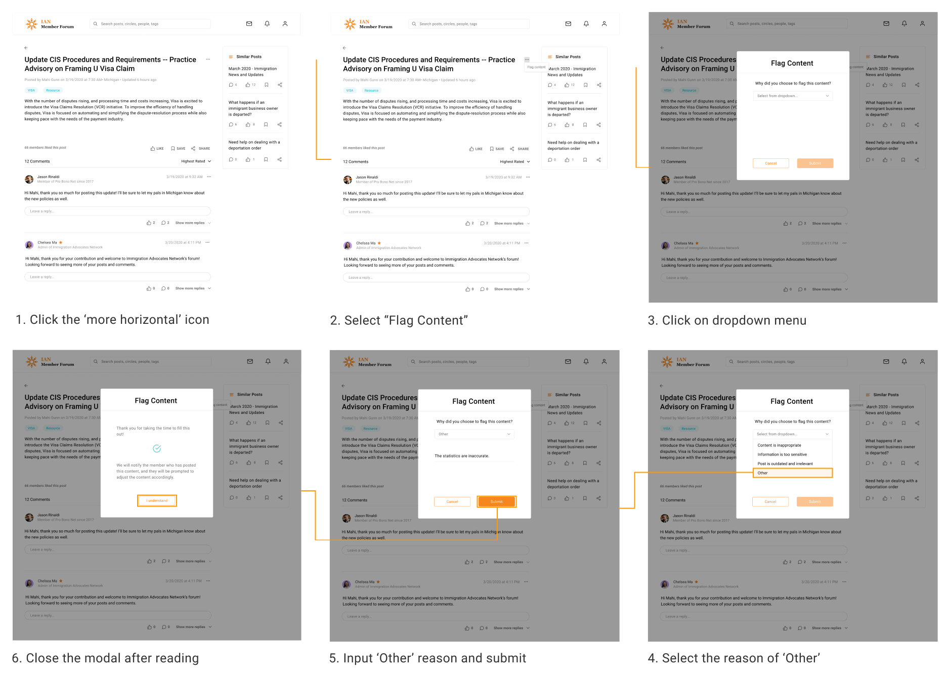 final design flow - flagging