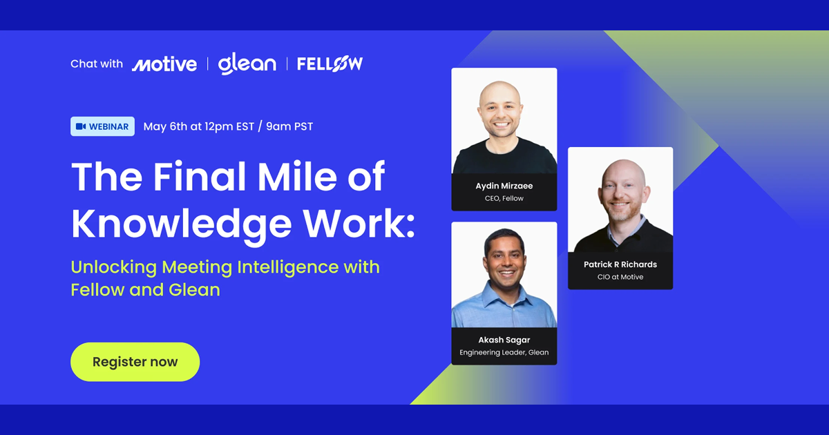 The Final Mile of Knowledge Work