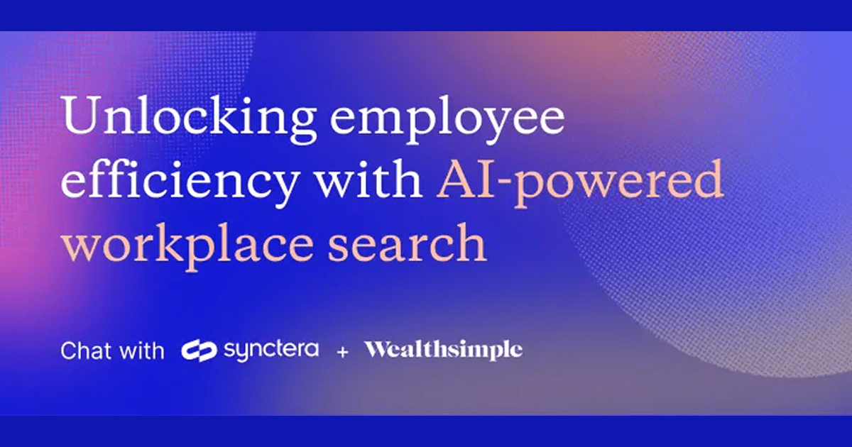 Unlocking employee efficiency with AI-powered workplace search