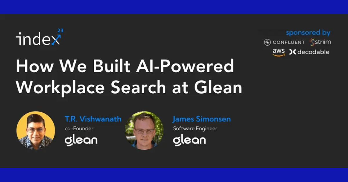How We Built AI-Powered Workplace Search at Glean