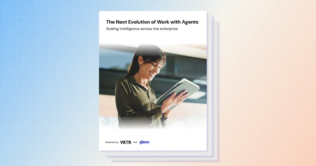 The next evolution of work with agents