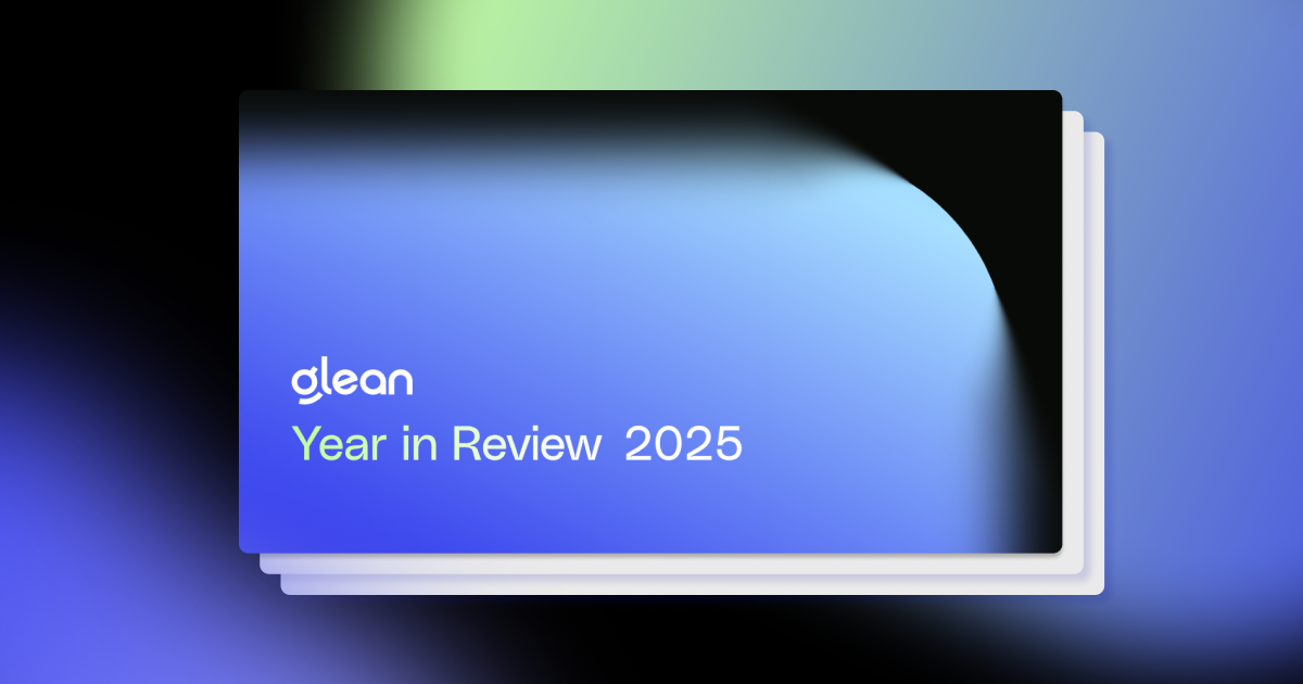 Glean Year in Review: 2025