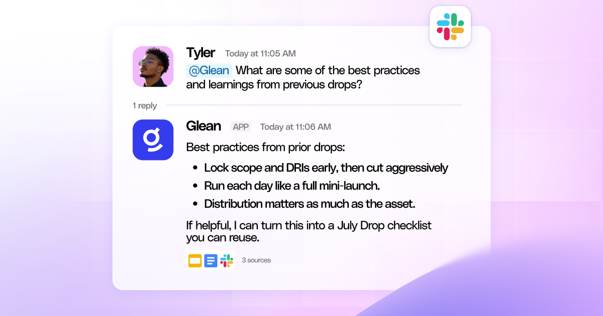 Your AI coworker in Slack with context across every system
