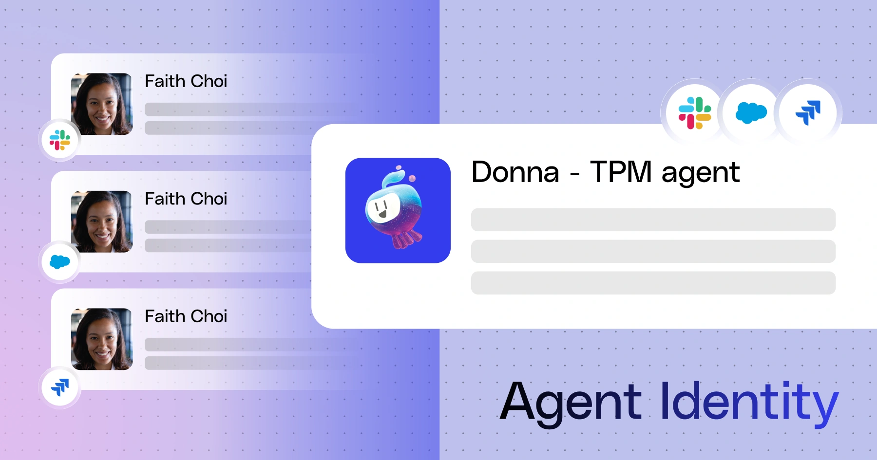 Agent identity: Agents that act and appear as themselves