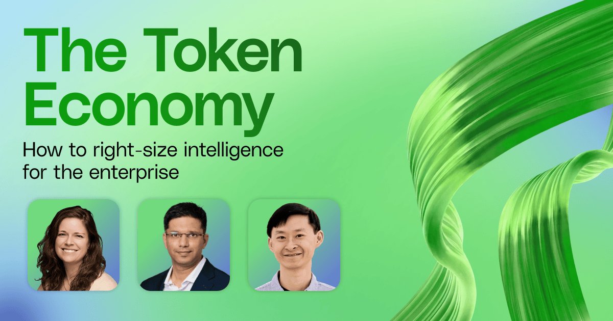 The Token Economy: How to right-size intelligence for the enterprise