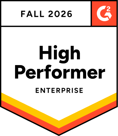 G2 Enterprise AI Chatbots High Performer Enterprise Fall 2026