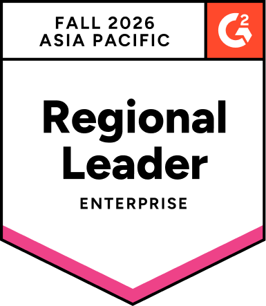 G2 Enterprise Search Regional Leader Enterprise Asia Pacific Fall 2026