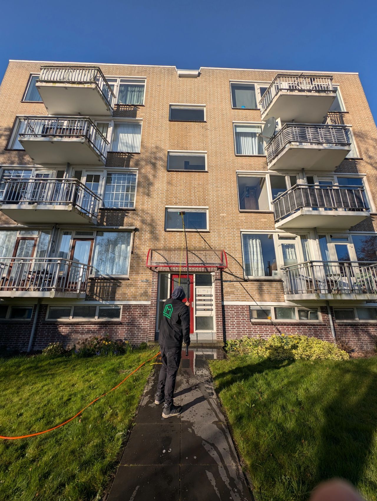 Schoonmaakonderhoud voor woningcorporaties