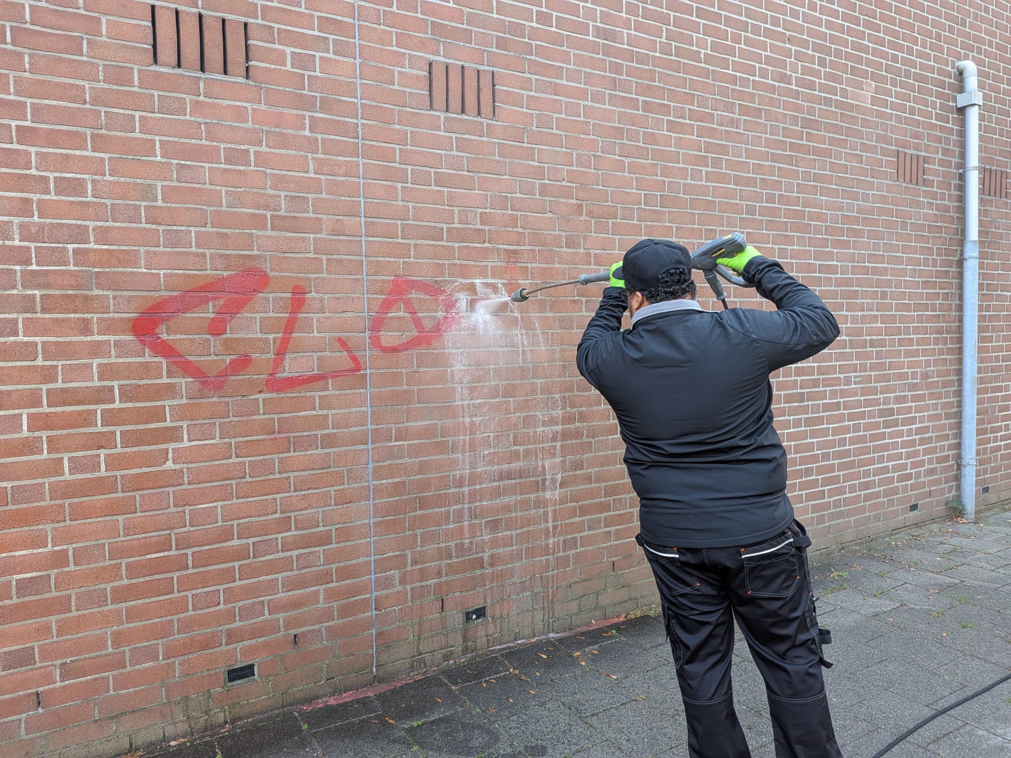 Graffiti verwijderen