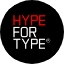 hype for type logo - pour toi freelance - article sur les ressources de graphistes