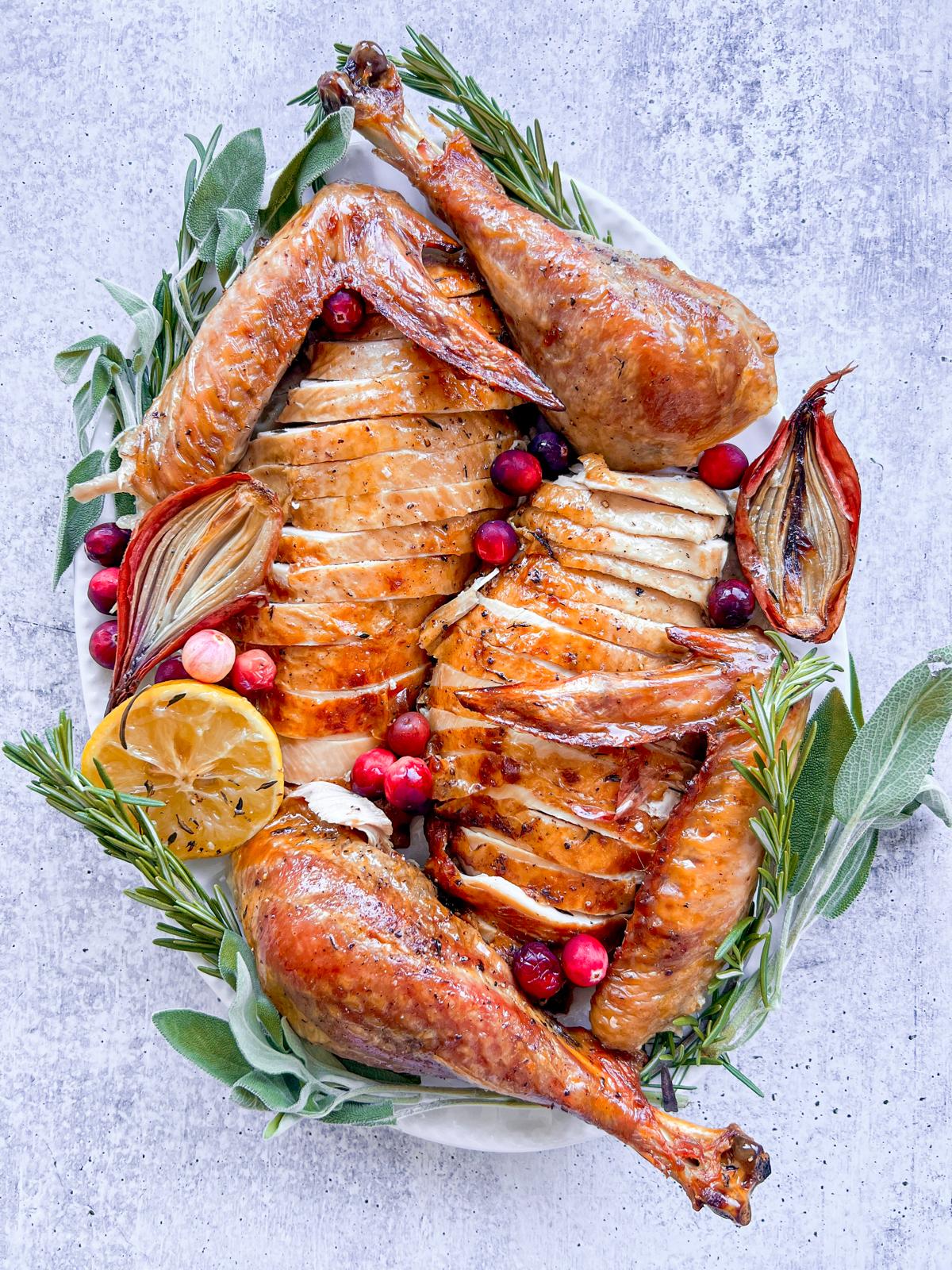 Herb Roasted Turkey Platter