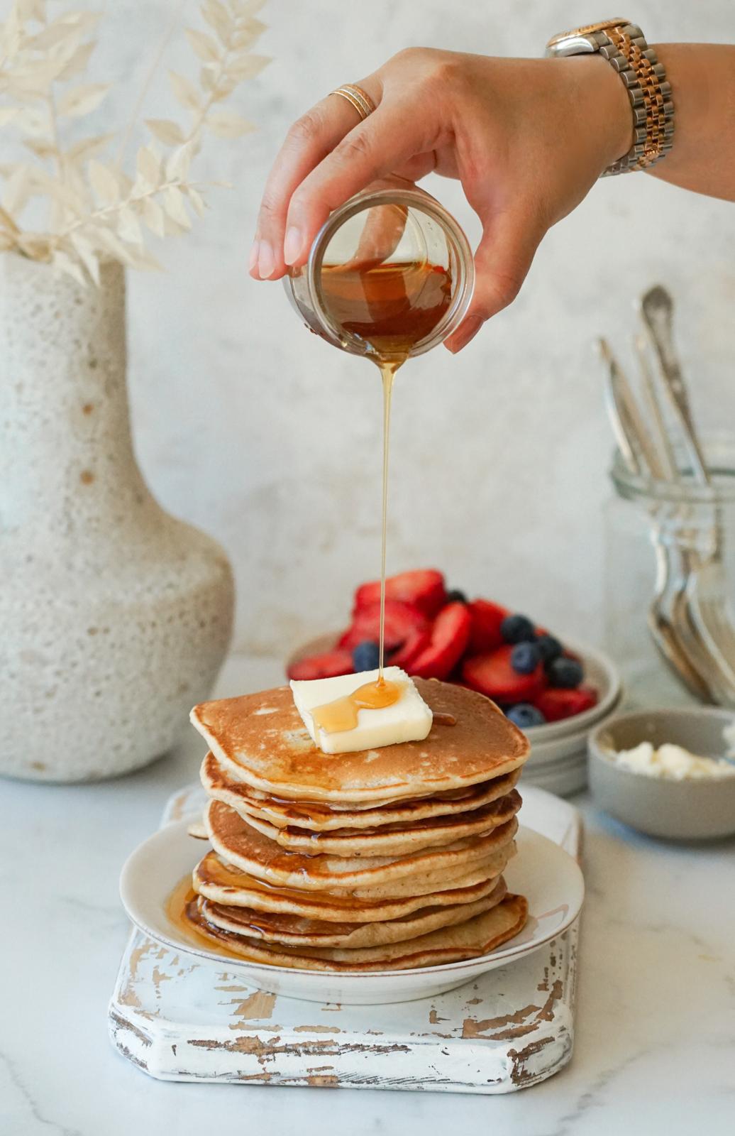 Fluffy Buttermilk Pancakes