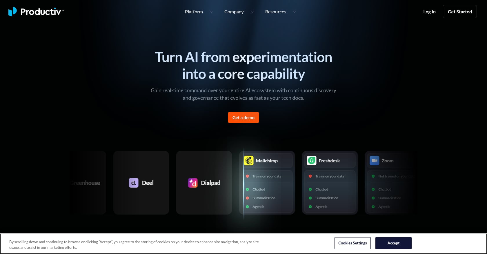 Productiv Screenshot