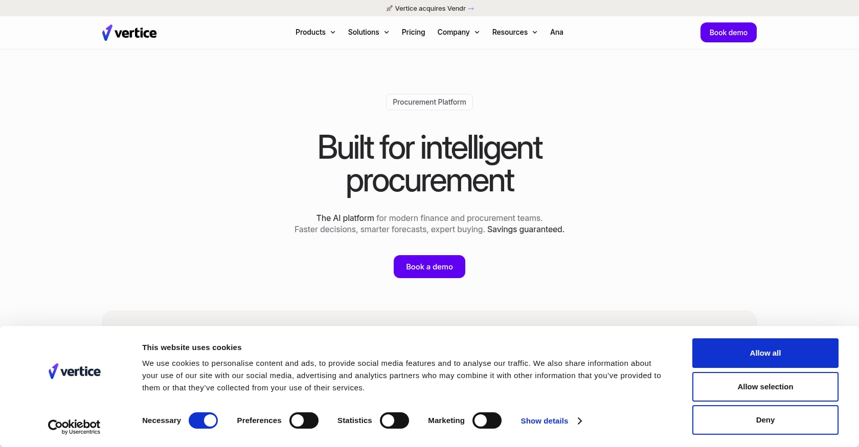 Vertice (Includes Vendr) Screenshot