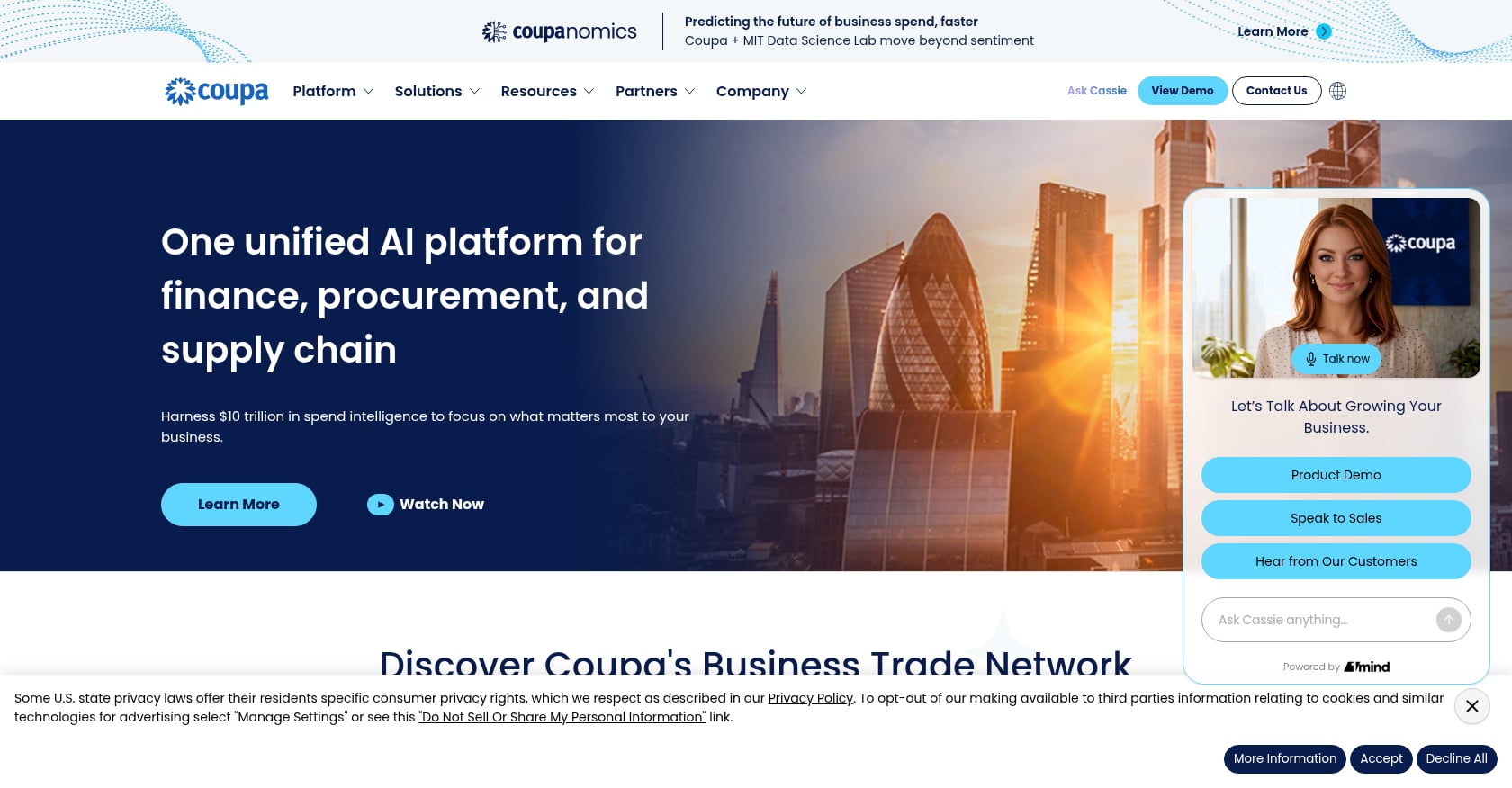 Coupa Screenshot