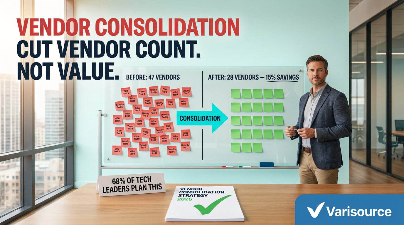Vendor Consolidation Strategy: Cut Vendor Count, Not Value