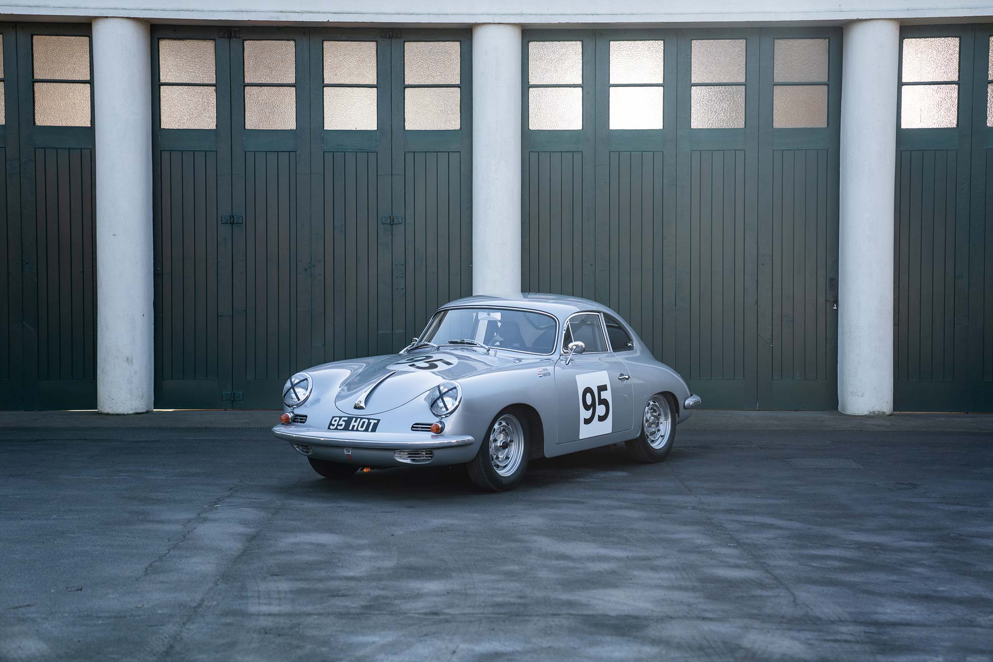 Sourced by Sports Purpose, 1961 Porsche 356B Carrera GT. Bicester Heritage, Bicester, Oxon, Oxford, UK