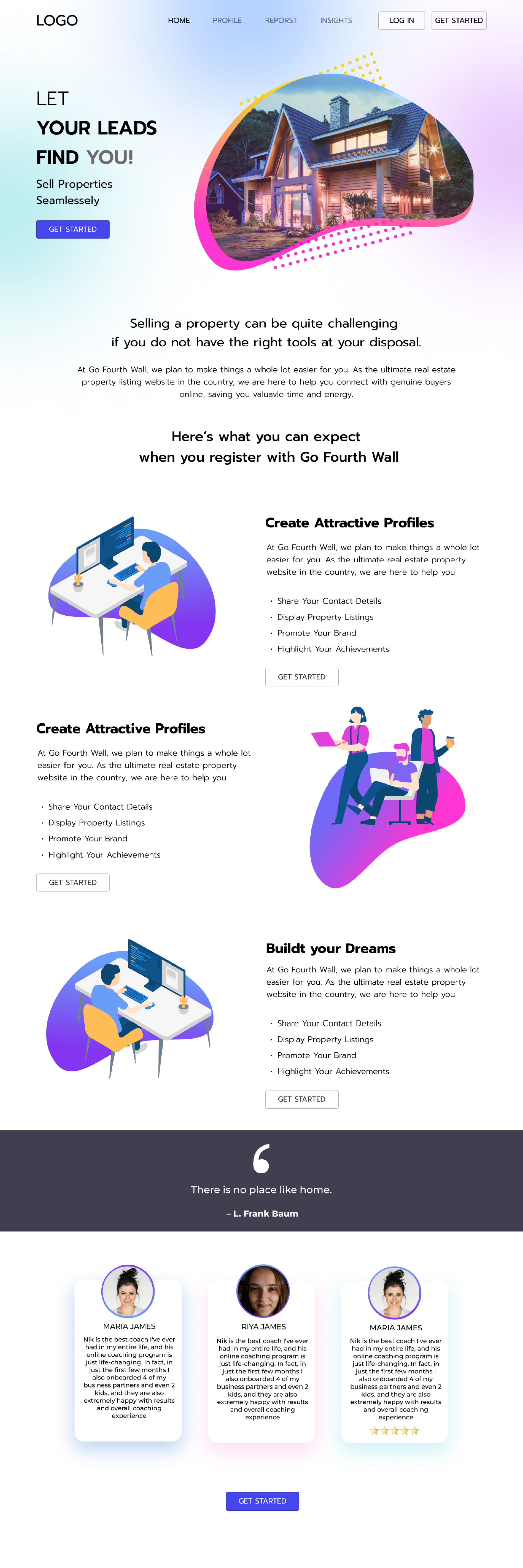 A screenshot of web page