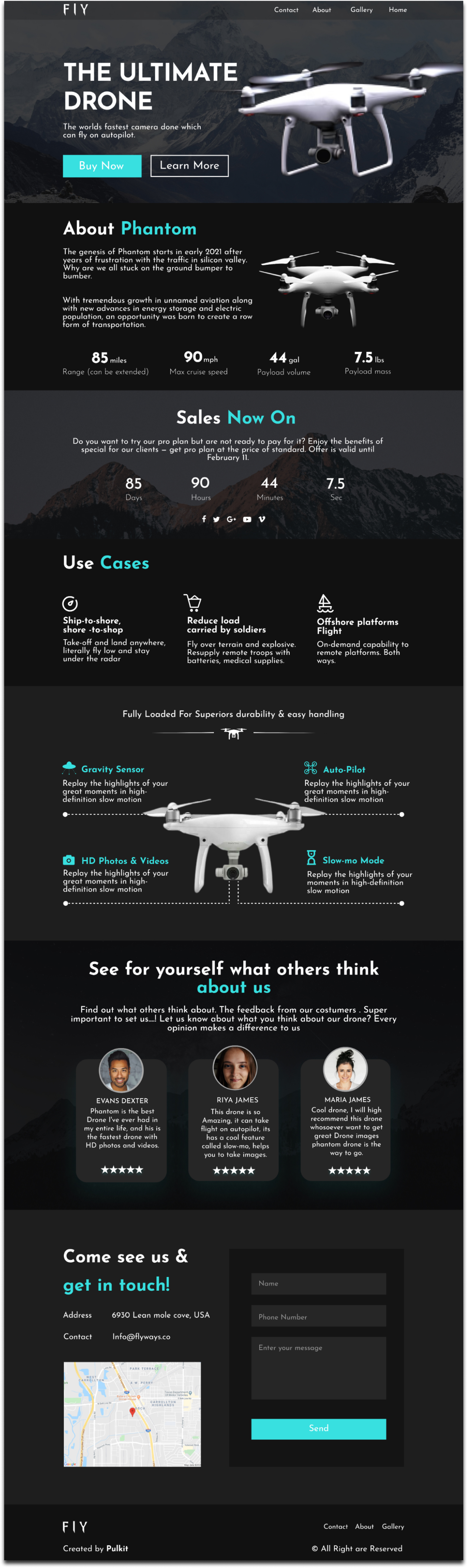 A screenshot of web page