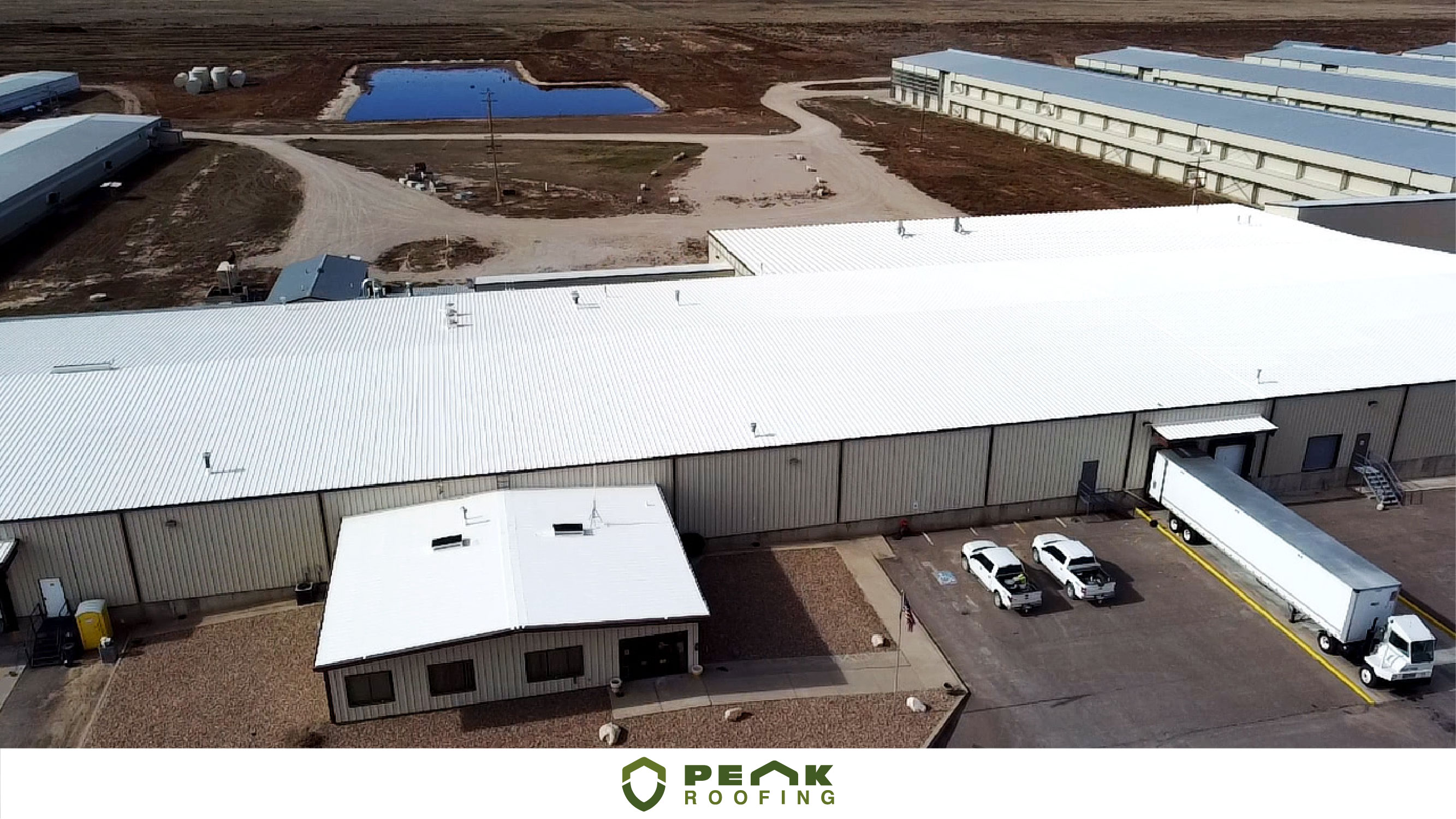 commercial roofing solutions from peak roofing and solar