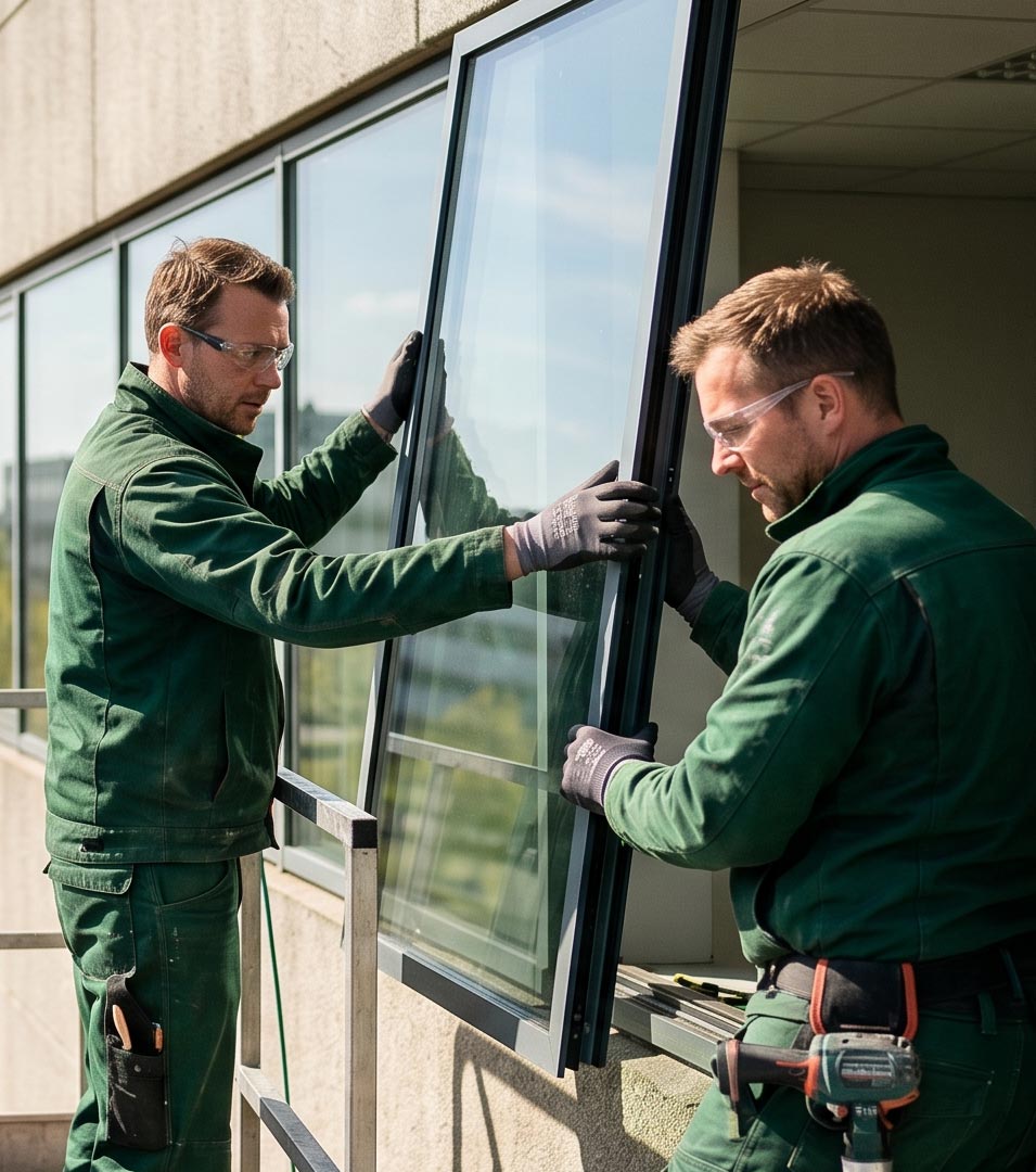 commercial roof window reinforcements