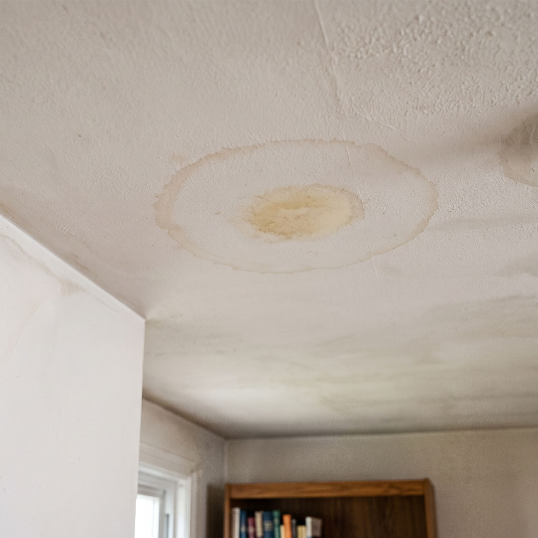 Water Stains on Ceilings or Walls