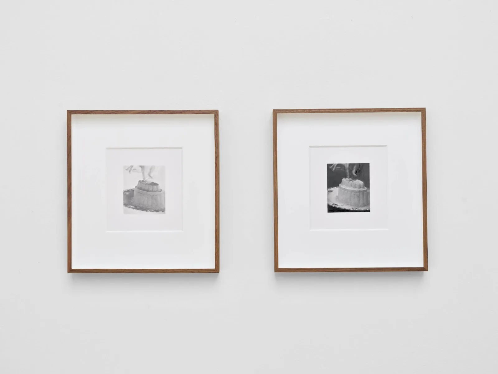 Two artworks on a wall