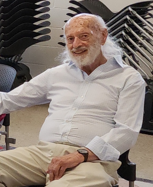 Photo of a seated man