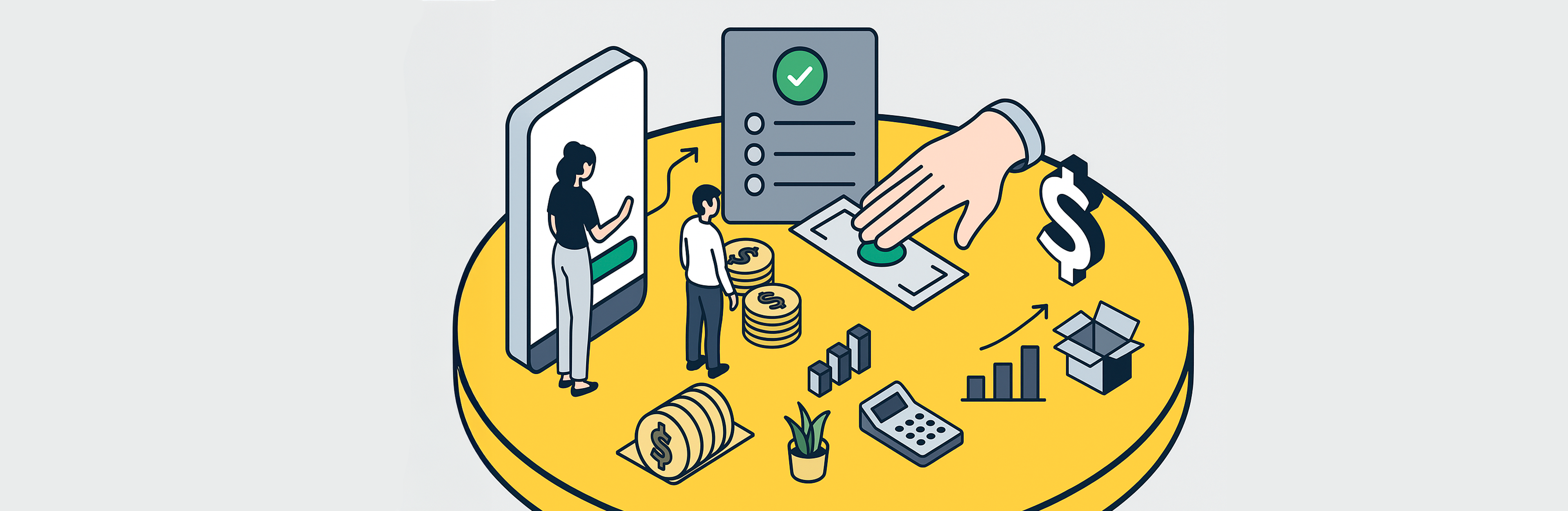 Usuario de Treinta llevando su inventario con un sistema