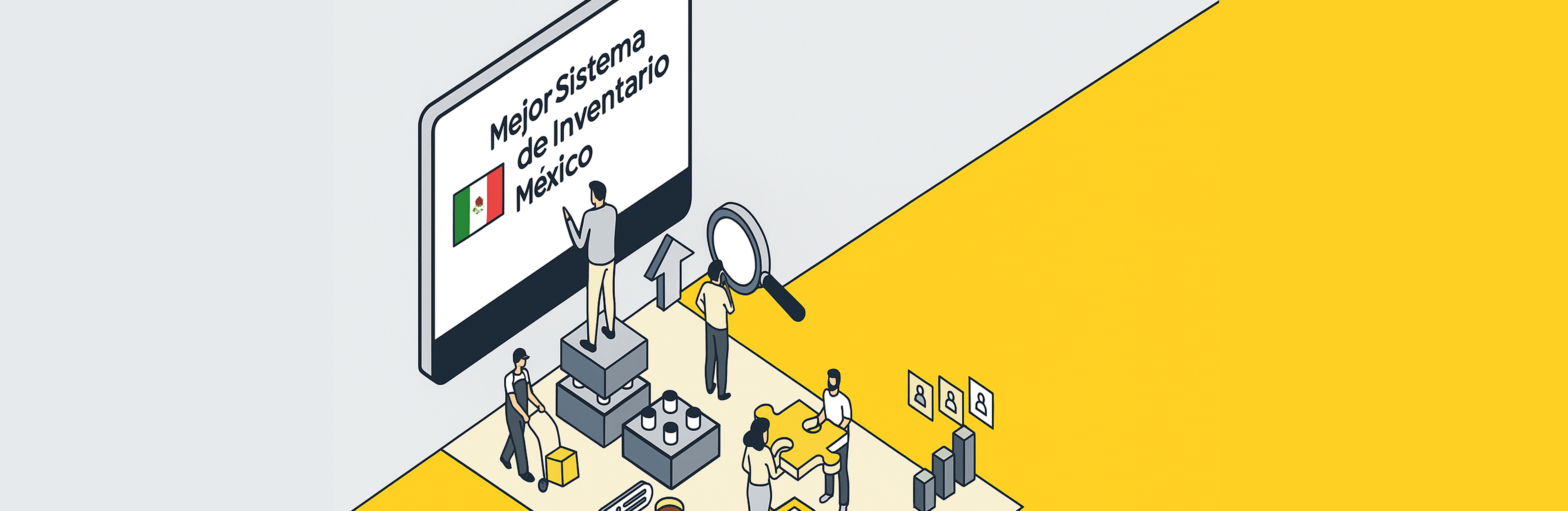 Usuario de Treinta llevando su inventario con un sistema