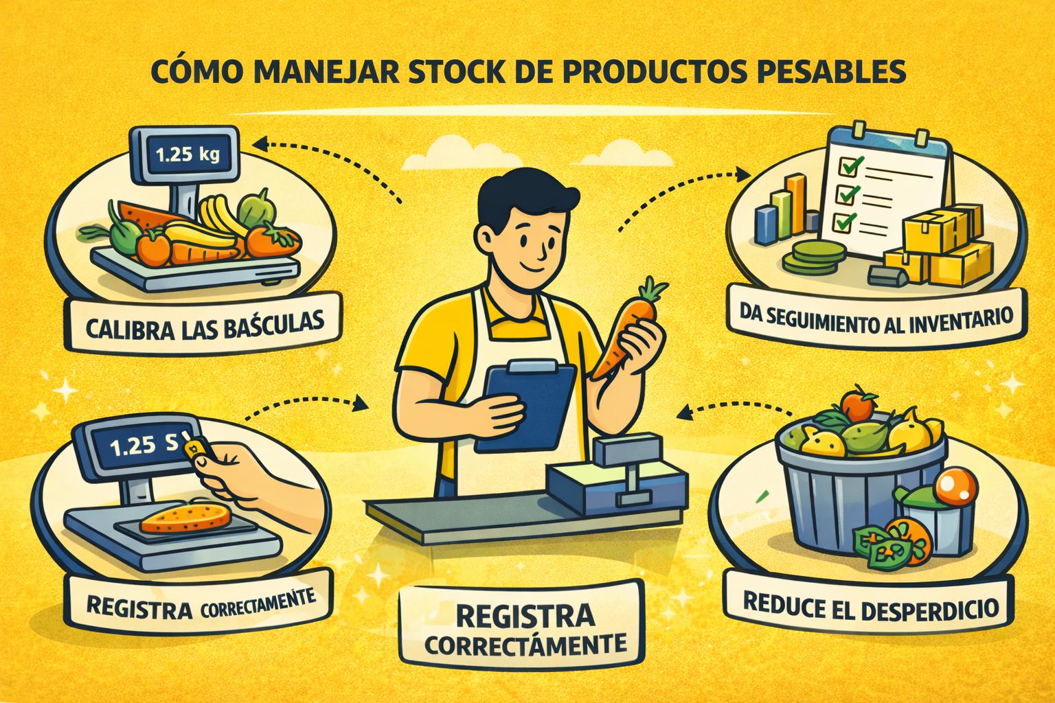 Usuario de Treinta llevando su inventario con un sistema