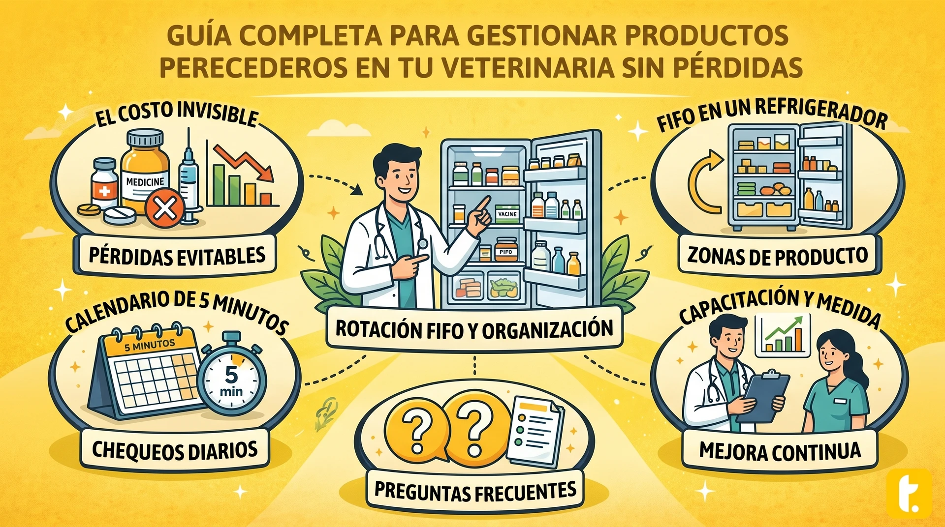 Usuario de Treinta llevando su inventario con un sistema