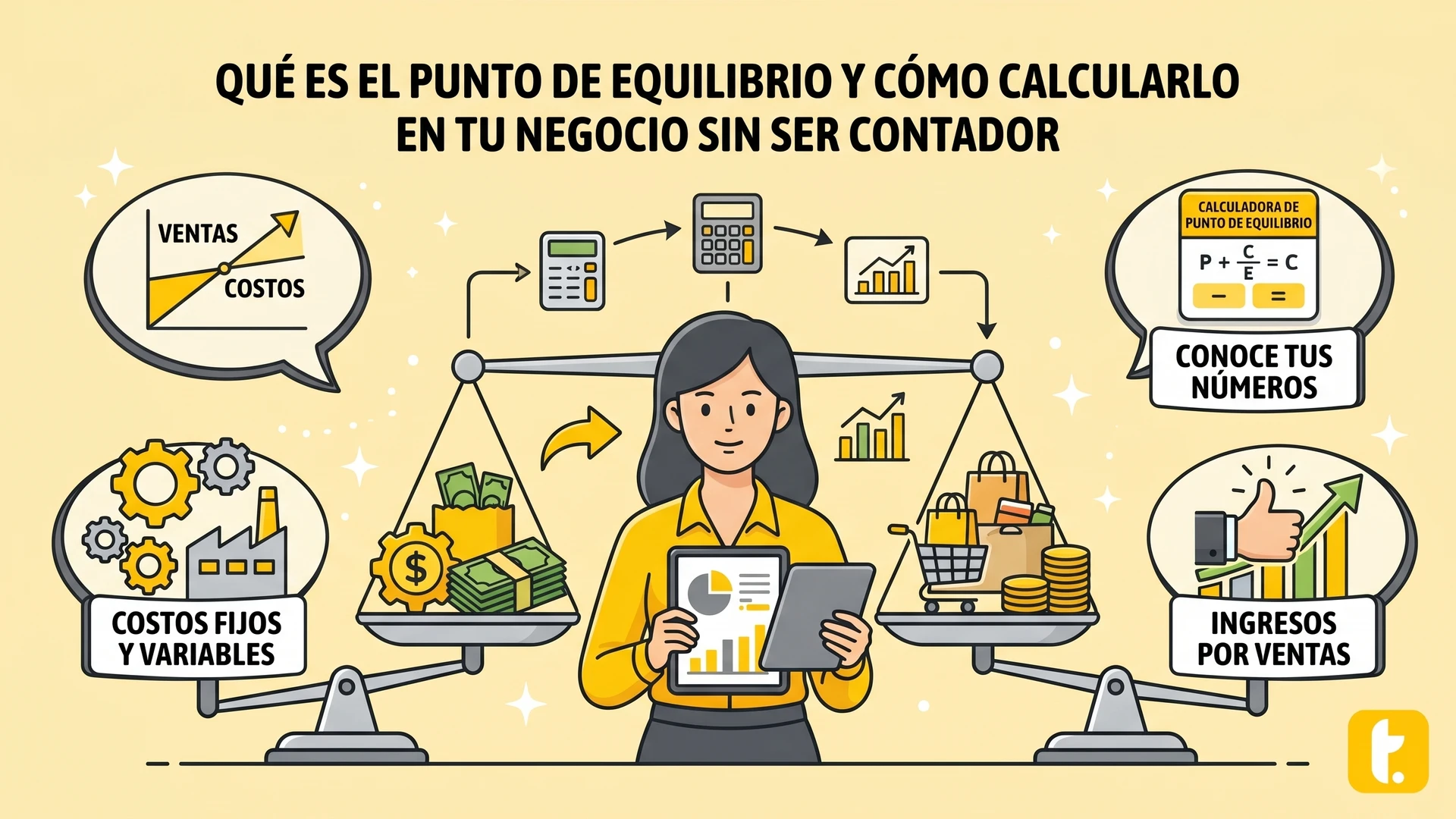 Usuario de Treinta llevando su inventario con un sistema