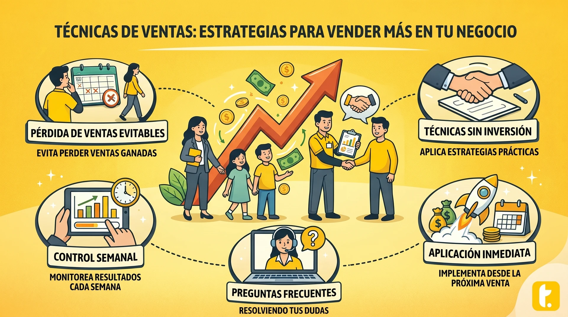 Usuario de Treinta llevando su inventario con un sistema