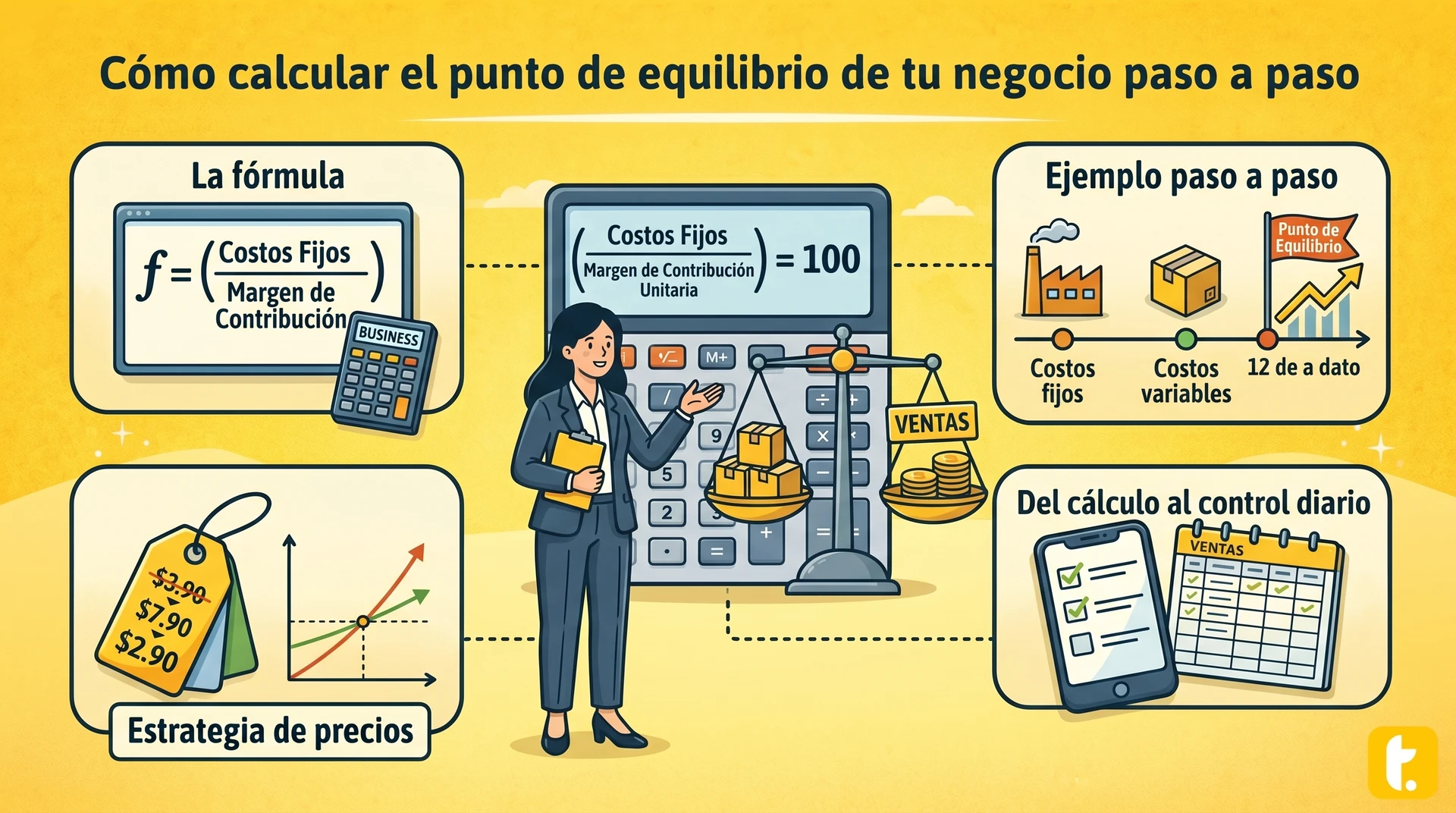 Usuario de Treinta llevando su inventario con un sistema
