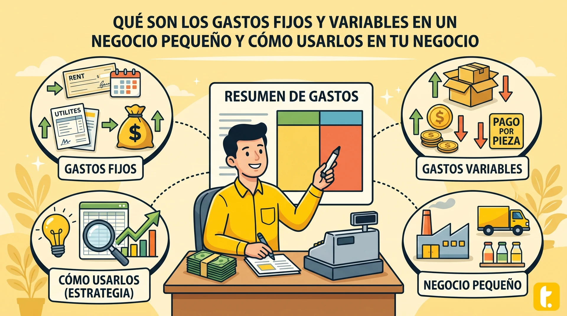 Usuario de Treinta llevando su inventario con un sistema