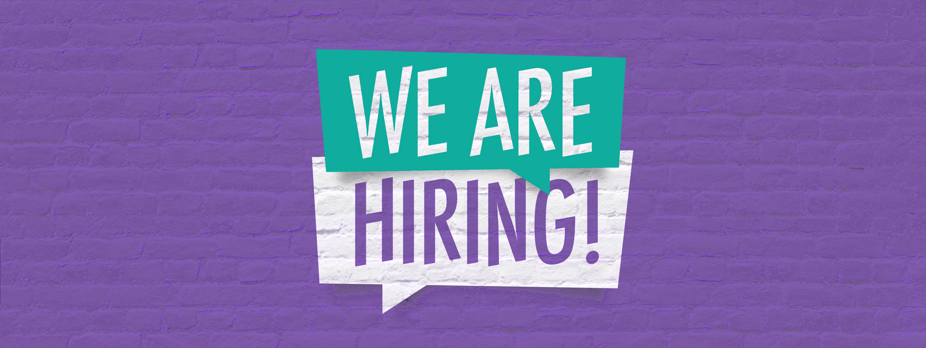 We Are Hiring!
