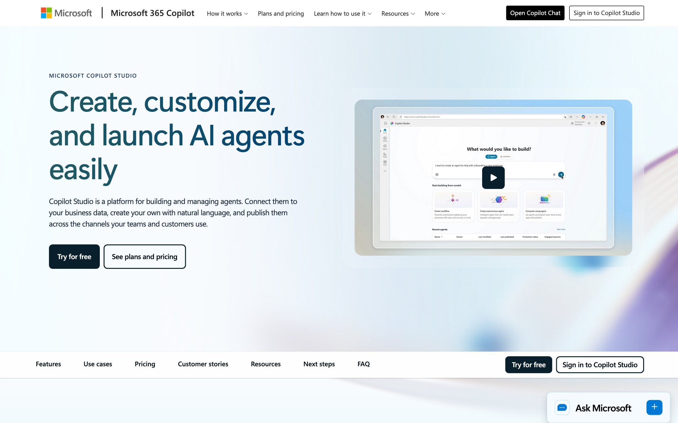 Microsoft Copilot Studio