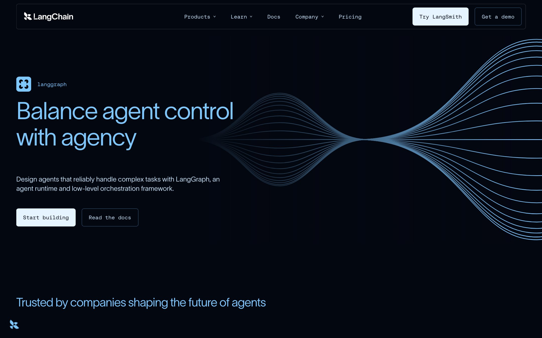 LangGraph agent orchestration framework