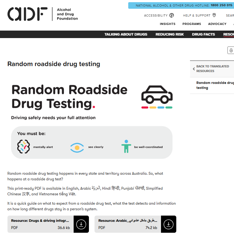 Screenshot of the resource