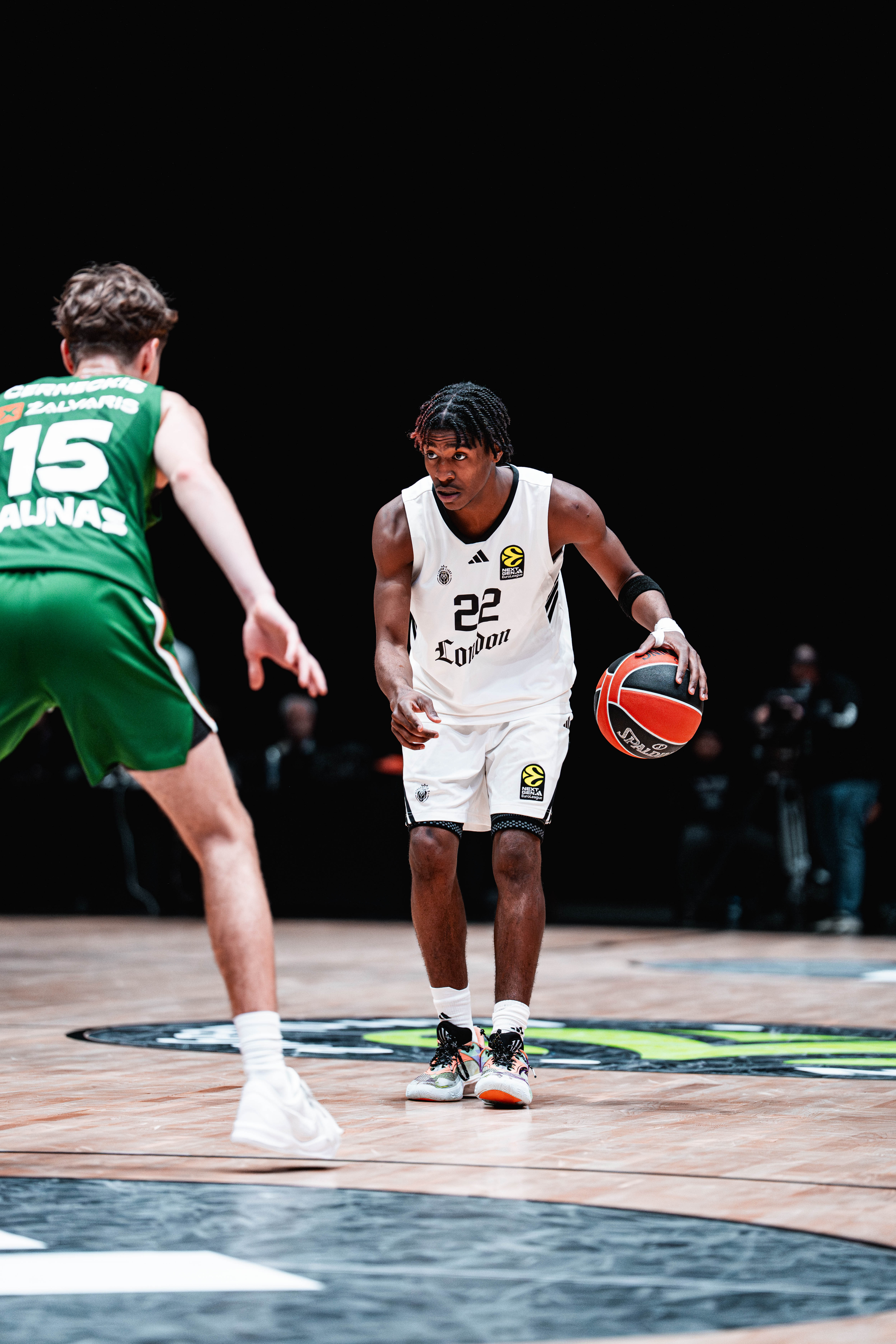 London Lions NextGen team at the adidas NextGen EuroLeague tournament