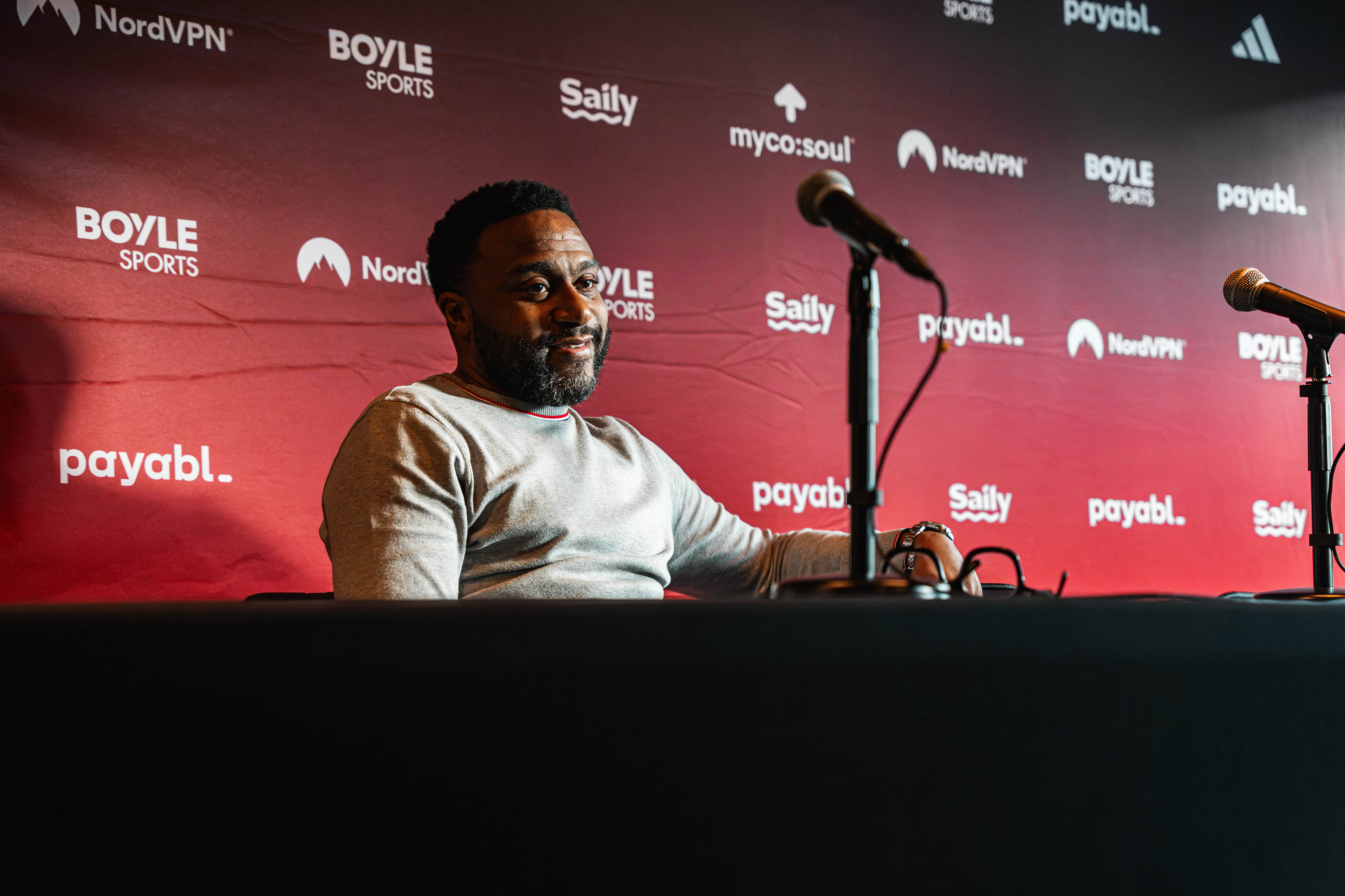 London Lions press conference