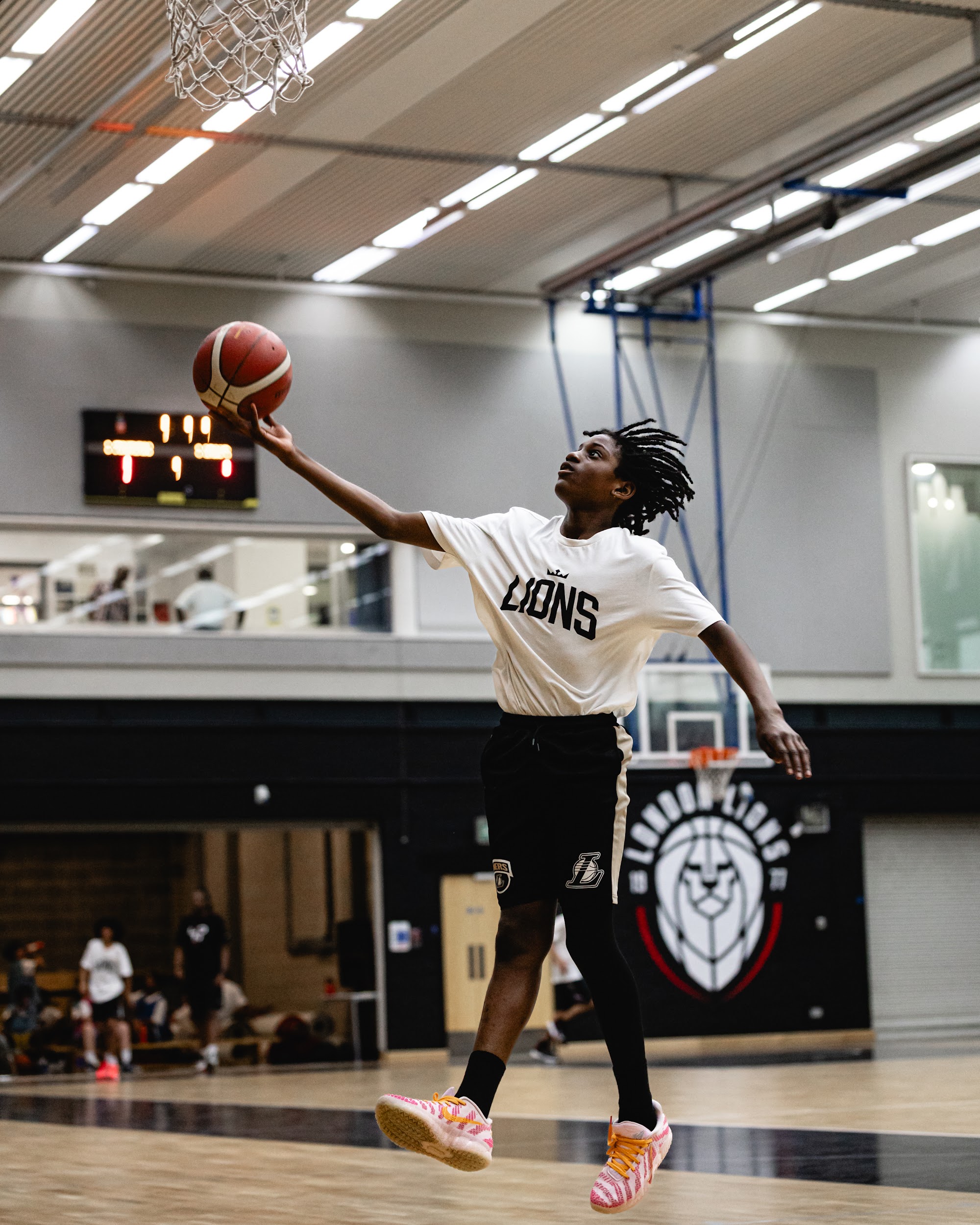 Young players at a London Lions youth session