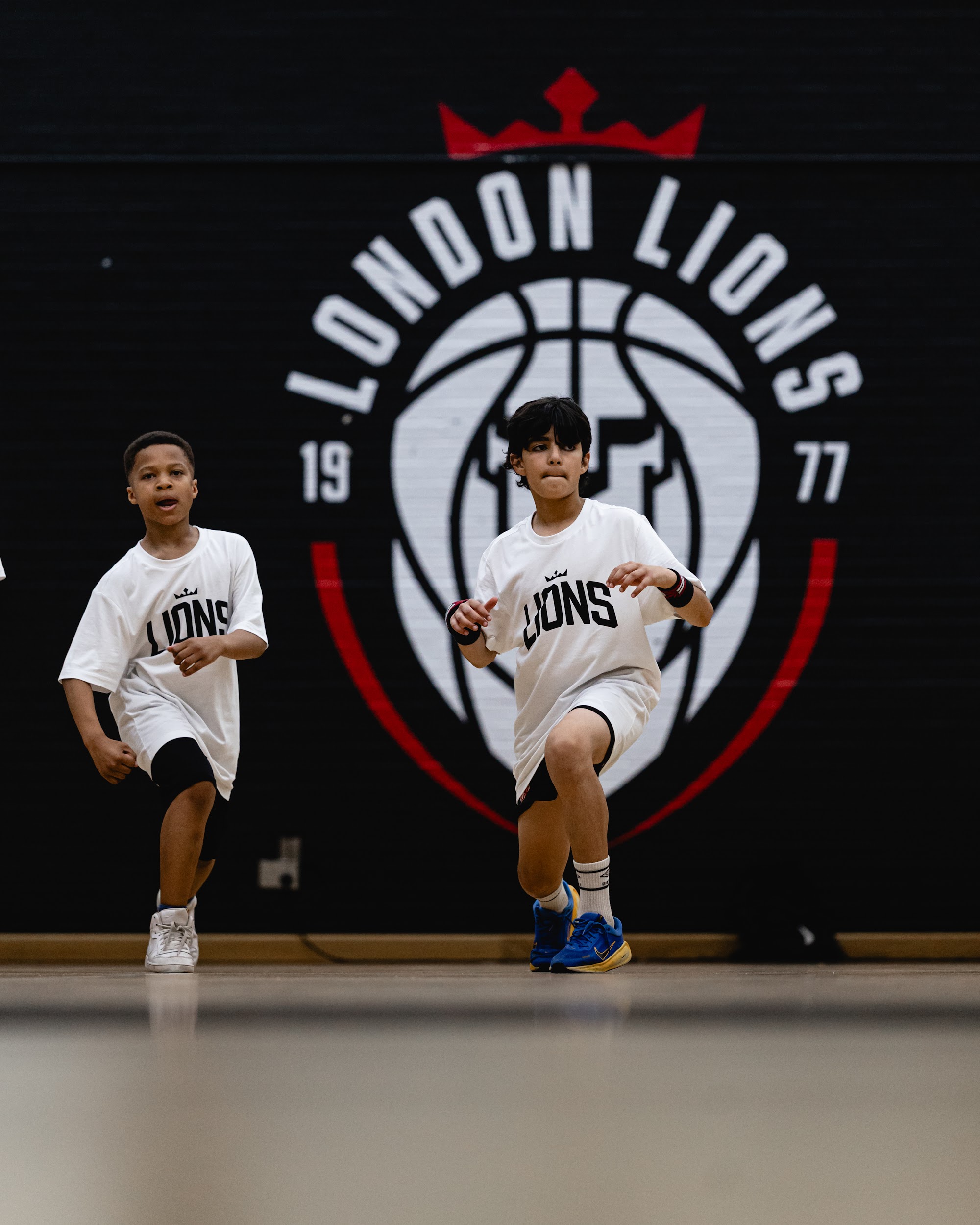 A London Lions community basketball session